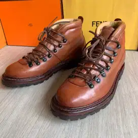 Officine Creative leather work hiker sepatu boots 41