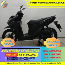 HONDA NEW VARIO 125 CBS ISS 2024 CASH/KREDIT PROSES CEPAT SYARAT MUDAH