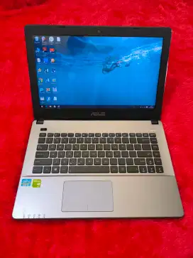 Dijual laptop gaming asus slim,kencang,core i5 gen 3,ram 8gb,ssd 256gb