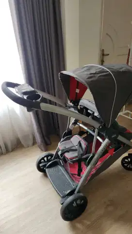 Stroller chicco 2in1 bravofor2