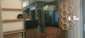 1 BR Ada Ruang Tamu Apartemen Klaska Residence