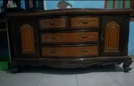 Dijual Lemari Hias & Buffet Jati