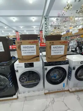 Mesin Aqua 1 tabung Free kipas dan keranjang Baju DP 0 Bunga 0