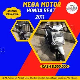 HONDA BEAT 2011 CASH KREDIT JAMINAN GARANSI SEPUASNYA