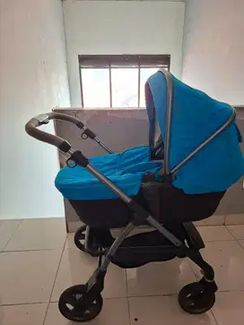 For Sale Stroller Silver Cross warna Biru Mother Care