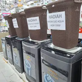 Mesin Cuci Aqua kapasitas 10,5 KG