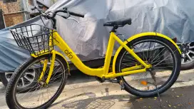 SEPEDA EDISI MINION KUNING, JUAL MURAH JARANG DI PAKAI