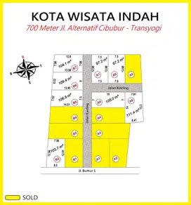 Dekat Mal Ciputra dan Plasa Cibubur Kavling Best seller di area CBD