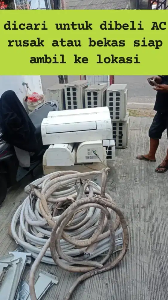 Jual beli AC bekas