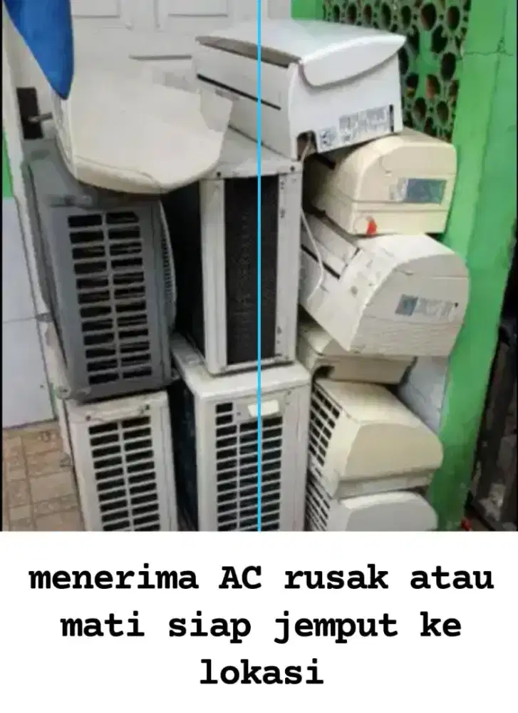 Tampung AC bekas