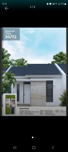 Disewakan / Dikontrakan Rumah Hunian