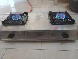Kompor Hitachi 2 tungku