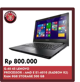 LAPTOP LENOVO G40 45