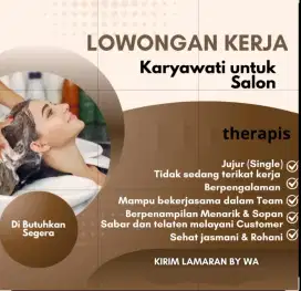 Lowongan kerja salon