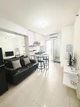 DISEWAKAN 2BR FURNISH SIAP HUNI SAMPING MALL APART BASSURA CITY
