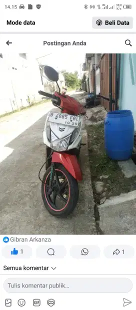 Honda Beat 2015 f1