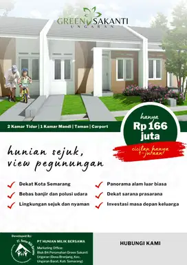 Perumahan Green Sakanti Perumahan Asri & Nyaman dg View Gunung Ungaran