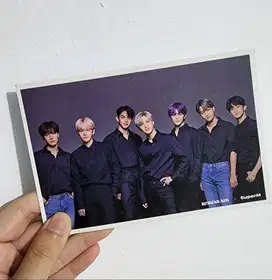 POSTCARD SUPERM KOREAN AIR OFFICIAL