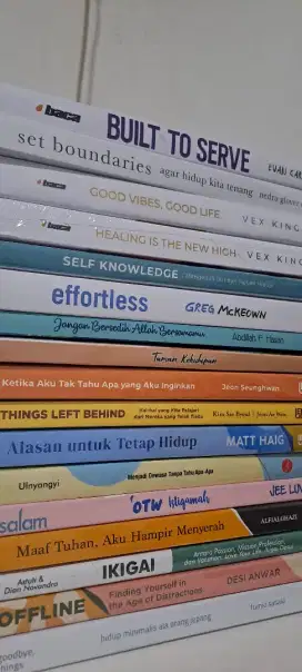 BUKU PRELOVED SELF IMPROVEMENT