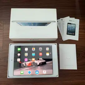 iPad Mini WiFi + Cellular - Mulus, iCloud Aman, Bonus