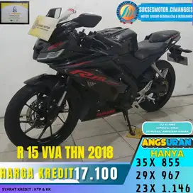 R15 VVA MURAH BERGARANSI FREE OLI CEK PROMO UNIT LAINYA KLIIK PROFIL