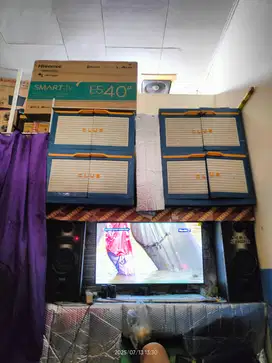 Di jual tv android bluetooth tv hisense 40in