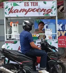 Gerobak dan lapak