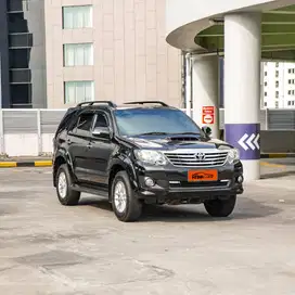 Toyota Fortuner 2.5 G VNT 2013 hitam automatic
