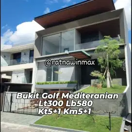 Dijual Rumah Minimalis 3 Lantai Bukit Golf Mediteranian Citraland