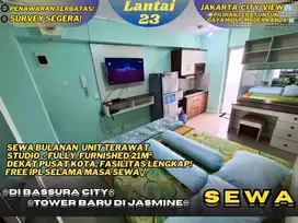 Sewa Studio Furnished Termurah! Tower Jasmine ViewKota Di Bassura City