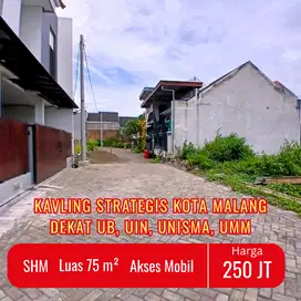 Promo tanah murah joyoagung, cocok untuk rukos di tengah kampus