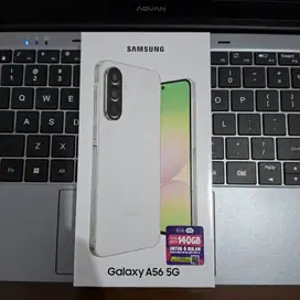 Samsung Galaxy A56 5G 8/256GB Light Gray BNOB Garansi Resmi Mulus 100%