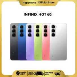 SALE Infinix Hot 60i 8/256 NFC BNI grs resmi 1thvod Bdg Free Ongkir