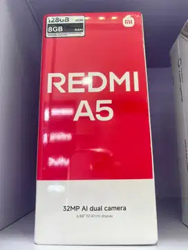 Redmi A5 Ram 4/128gb hitam baru garansi resmi nasional
