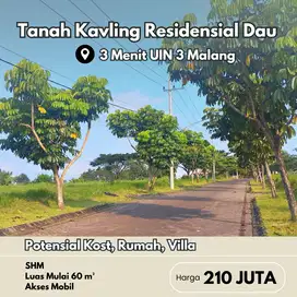 promo tanah dau sumbersekar dekat kampus UIN 3 malang