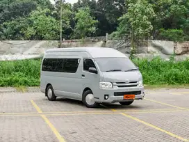 Toyota Hiace Commuter mt manual 2021 pemakaian 2022 silver