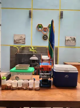 1 set perlengkapan jualan es teh
