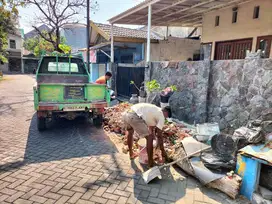 jasa ambil sampah sisa bangunan dan puing puing bangunan
