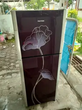 Kulkas Polytron 2 pintu ORI segel normal