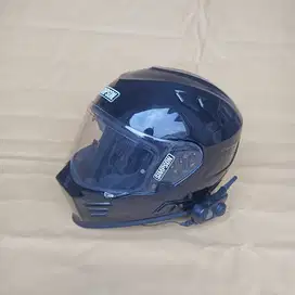 Helm Motor Simpson + Motorcycle Comm. Chatterbox