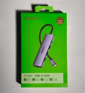 USB TIPE C HUB HT 350 5 in 1 merk ROBOT