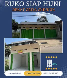 Ruko murah dekat Griya Cinunuk