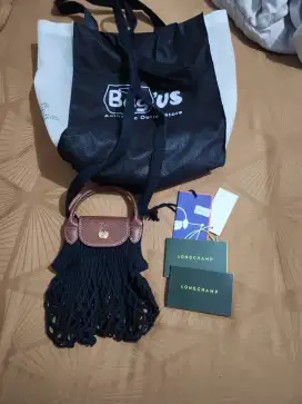 Jual tas longchamp filet
