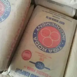 Jual semen tiga roda 40kg dan 50kg dan semen lainya
