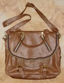 TAS KULIT ASLI UNTUK KERJA DAN TRAVELING