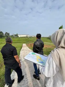Tanah milik pribadi di megamendung puncak delat tol