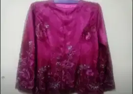 PRELOVED ATASAN BRUKAT FULL FURING KANCING DEPAN