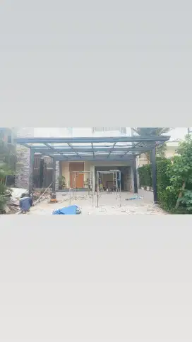 Kanopi alderon minimalis