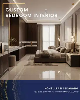 Jasa Custom Interior Kamar Premium Bandung