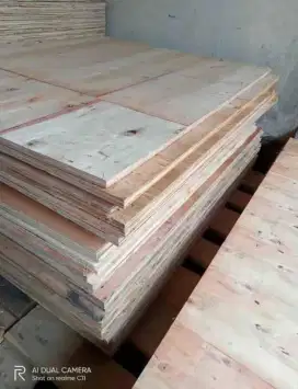 Jual triplek bekas 15mm ukuran 120x240 utuh
